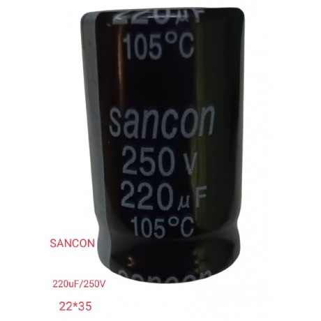 220uF/250V...